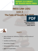 Business Law (105) Unit 3