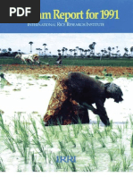 Download Program Report for 1991 by International Rice Research Institute SN73436637 doc pdf