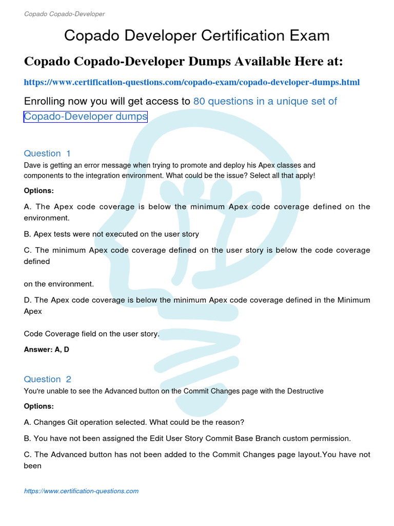 Copado Developer Certification Guide | PDF | Scratch (Programming ...