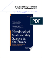 Download Handbook Of Sustainability Science In The Future 1St Edition Walter Leal Filho online ebook  texxtbook full chapter pdf 