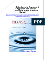 PDF Physics For Scientists and Engineers A Strategic Approach With Modern Physics 4Th Edition Knight Solutions Manual Online Ebook Full Chapter