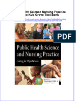 PDF Public Health Science Nursing Practice Savage Kub Grove Test Bank Online Ebook Full Chapter