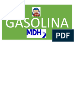 Señalizacion Gasolina
