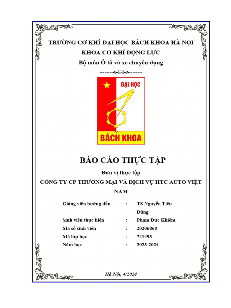 BCTT Khiêm | PDF