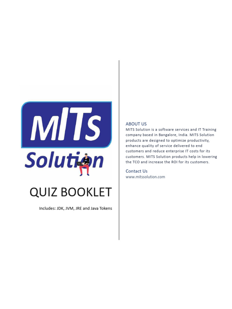 MITS Quiz | PDF | Technology & Engineering