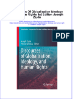 Ebook Discourses of Globalisation Ideology and Human Rights 1St Edition Joseph Zajda Online PDF All Chapter
