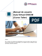 Manual de Usuario Curso Taller (Alumno)