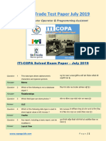 AITT COPA July 19 Question With Answer