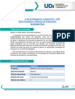 Ruta Formativa FINAL EVALUACION DEL APRENDIZAJE