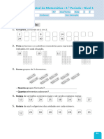 Avaliação Trimestral - 2.º Período - Nível 1