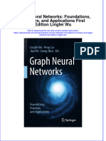 Ebook Graph Neural Networks Foundations Frontiers and Applications First Edition Lingfei Wu Online PDF All Chapter