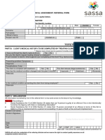 Medical Assessment Referral Form