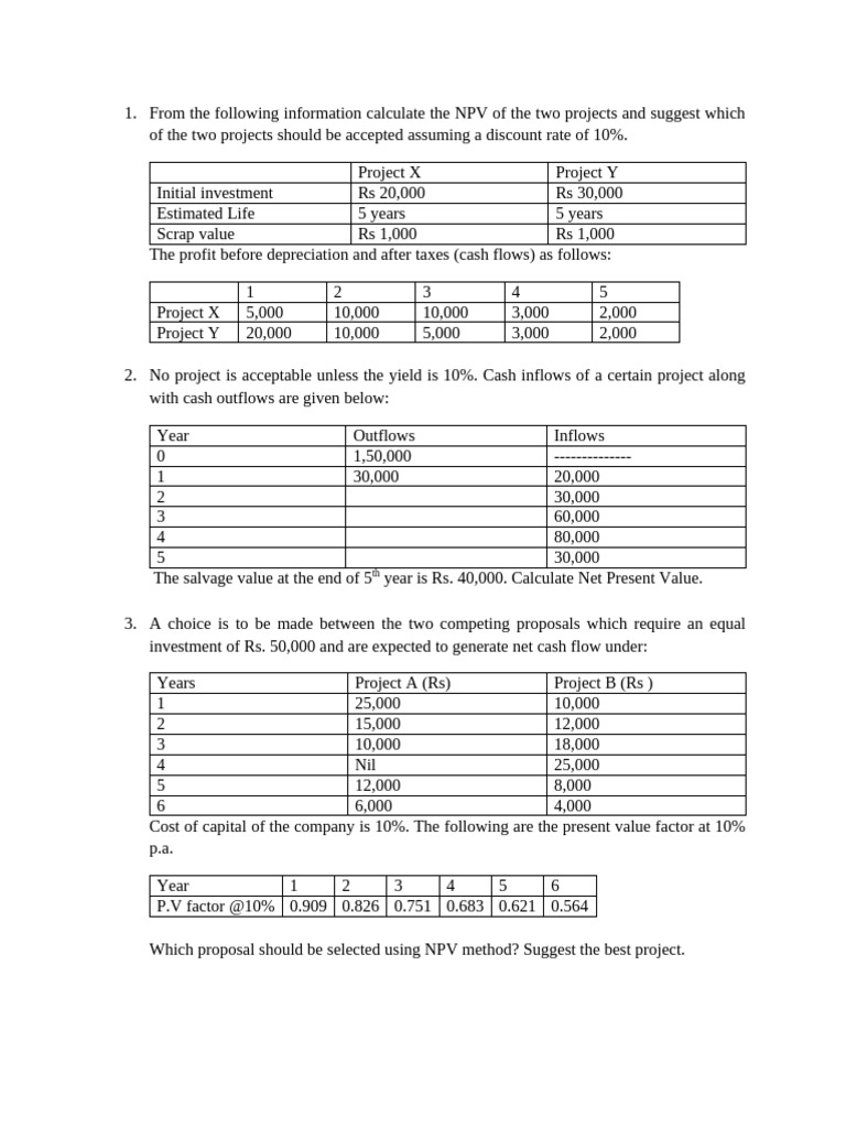 620669c280570504de6f585f Office Document | PDF | Net Present Value ...