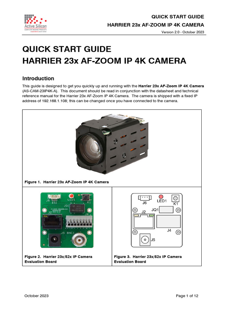 Harrier 23x AF-Zoom IP 4K Camera Guide | PDF | Internet Explorer ...