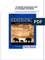 PDF Statistics A Gentle Introduction 3Rd Edition Coolidge Test Bank Online Ebook Full Chapter