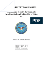 Military and Security Developments Involving the People’s Republic of China 2011_CMPR_Final