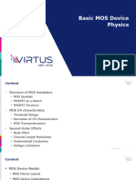 Chapter 2 - Basic MOS Device Physics