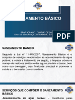 AULA 18 - SANEAMENTO BÁSICO