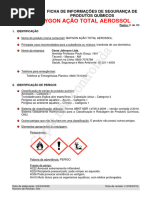 Reckitt - FDS - Veja Gold Multiuso | PDF | Toxicidade | Primeiros socorros