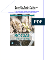 PDF Solution Manual For Social Problems 16Th Edition William Kornblum Online Ebook Full Chapter
