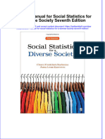 PDF Solution Manual For Social Statistics For A Diverse Society Seventh Edition Online Ebook Full Chapter
