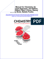Solution Manual For Chemistry An Atoms-Focused Approach, 3rd Edition, Thomas R Gilbert, Rein V Kirss, Stacey Lowery Bretz, Natalie Foster