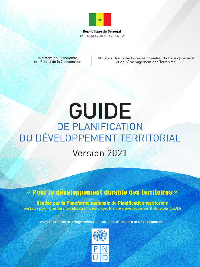 Guide de Planification Territoriale 2021 | PDF | Planification ...