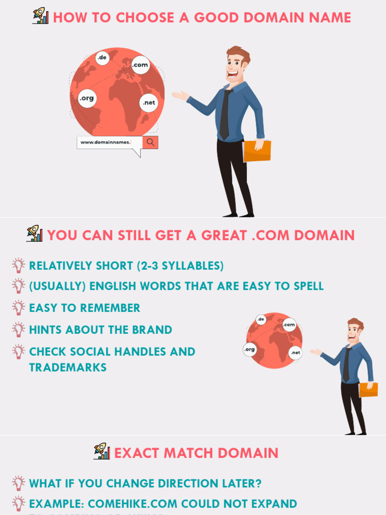 Tips for Choosing a Domain Name | PDF
