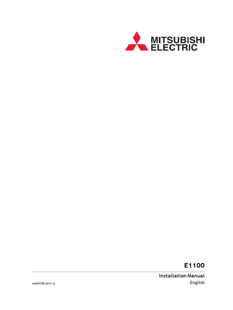 E1100 MA00778F English | PDF | Acid | Automation