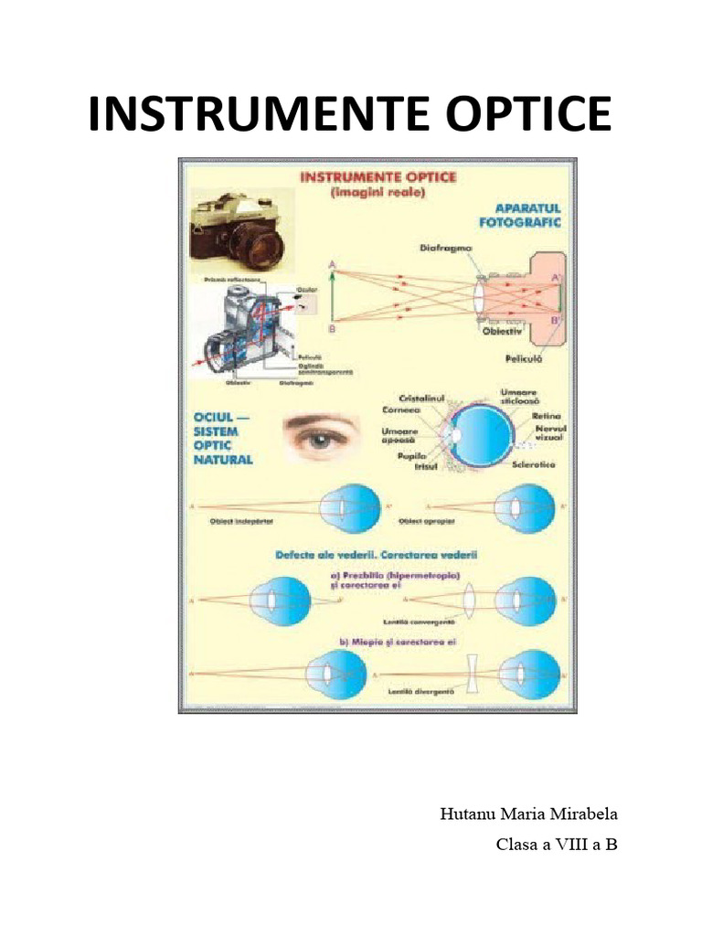 Instrumente Optice | PDF