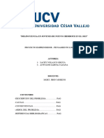 Delincuencia en Jovenes de Nuevo Chimbote en El 2022