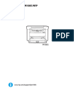 HP LJ m1005 MFP User Manual