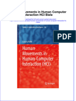 Ebook Human Movements in Human Computer Interaction Hci Biele Online PDF All Chapter