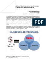 La Nota Tecnica Como Guia de La Negociacion y Contratacion de Modelos Prospectivos Tipo Pagos Globales Harold Navia