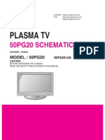Plasma TV: 50Pg20 Schematic Only