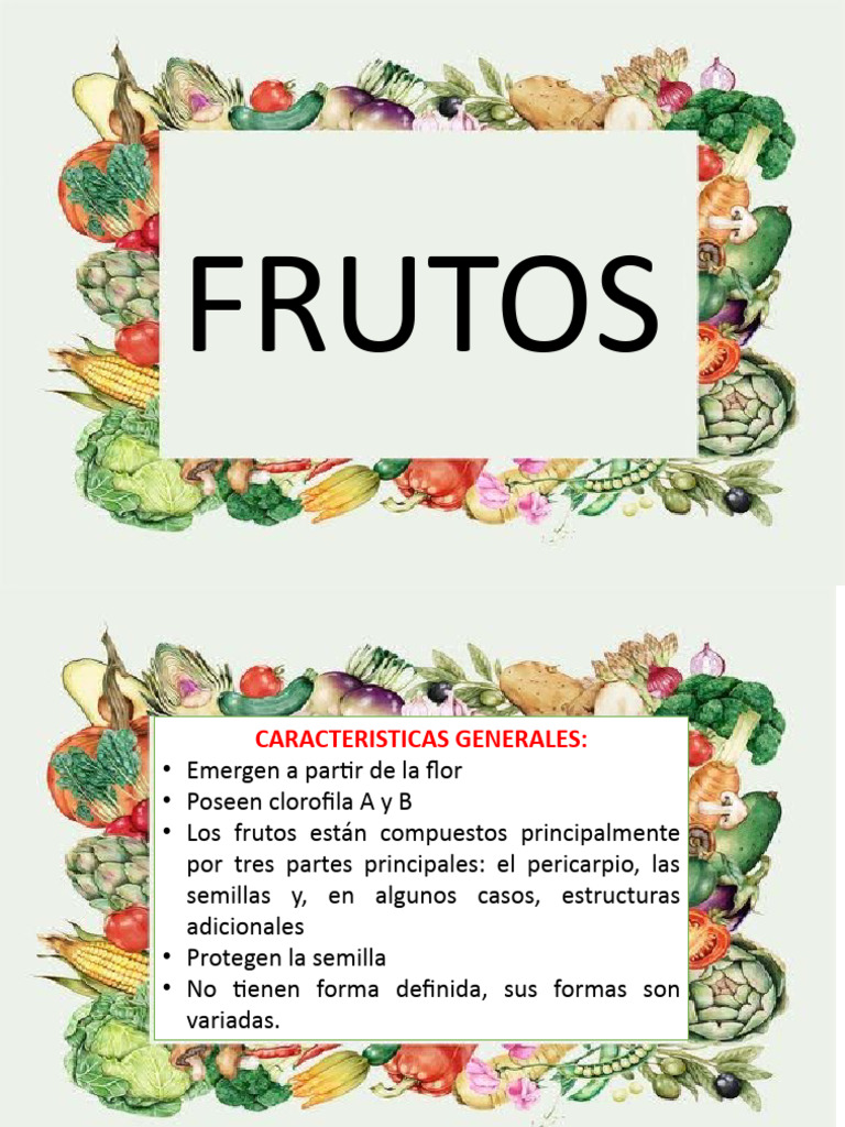 Frutos Dehiscentes y Sus Características | PDF | Plantas | Morfología ...