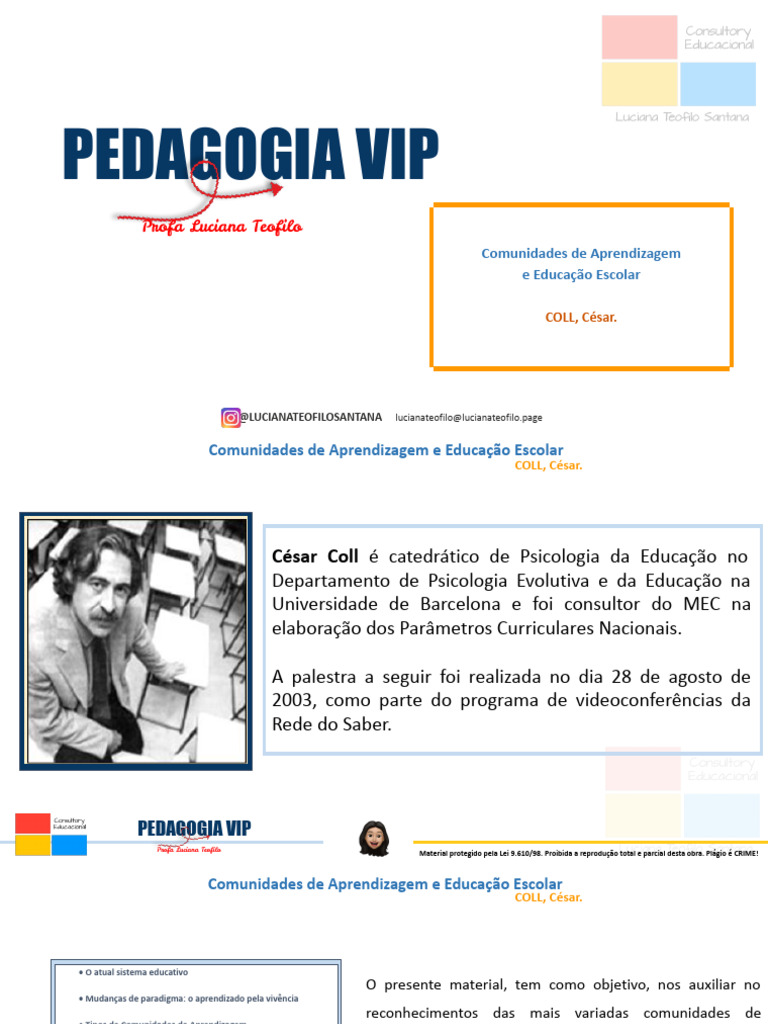 Comunidades de Aprendizagem na Educação | PDF | Aprendizado | Pedagogia