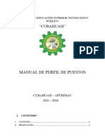 Manual de Perfil de Puestos - MPP