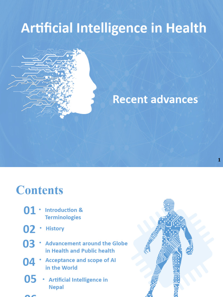 AI Advancements in Global Healthcare | PDF | Artificial Intelligence ...
