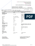 Haematology Report: Id No E65036