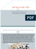 U.S. Antitrust Law