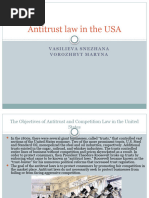 U.S. Antitrust Law