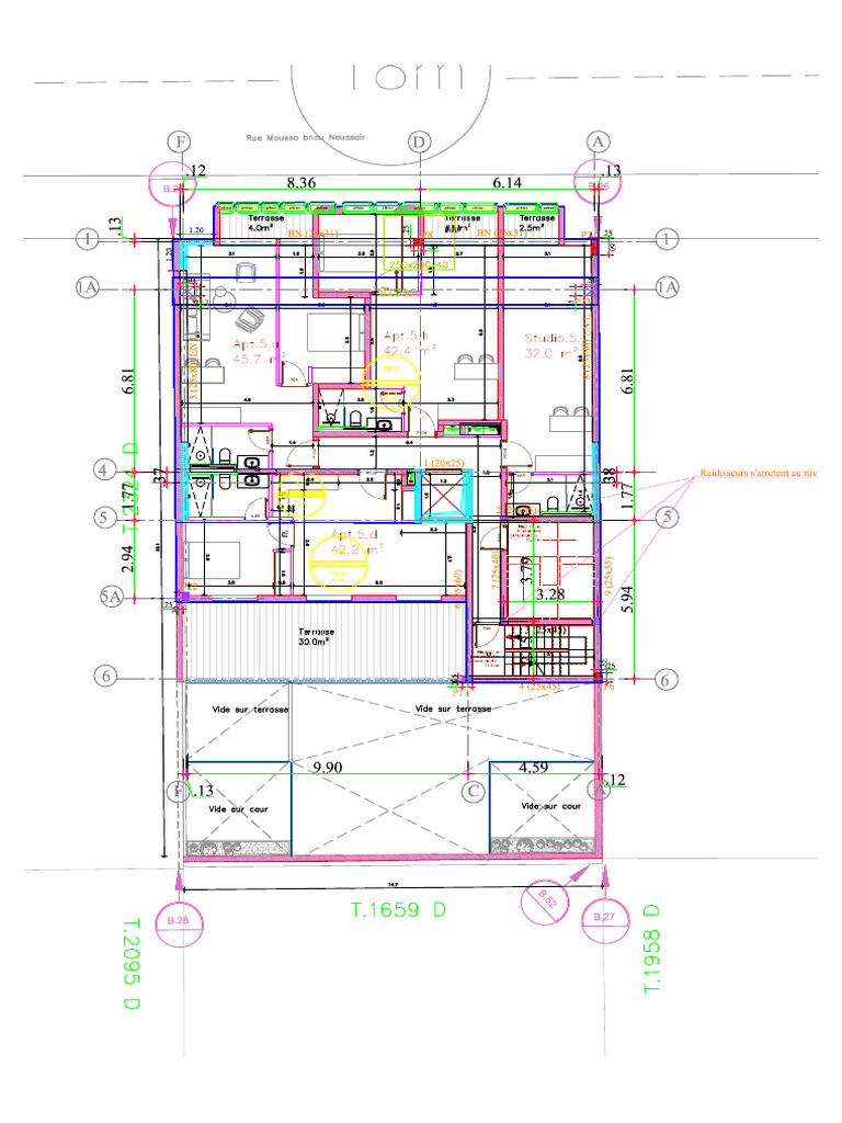 Schéma de charpente à 4 pans PDF — free download
