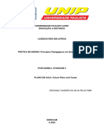 02 Prática de Ensino - Princípios Pedagógicos em Sala de Aula Atividade