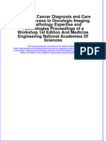 Download Improving Cancer Diagnosis And Care Patient Access To Oncologic Imaging And Pathology Expertise And Technologies Proceedings Of A Workshop 1St Edition And Medicine Engineering National Academies Of Sc online ebook  texxtbook full chapter pdf 