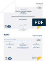 ISQ - Certificado ISO 9001 - Qualidade