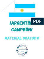 Argentina Campeón (Secuencia Didáctica Alfabetización)