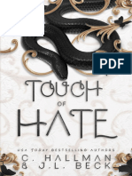 Touch of Hate a Dark Romance J.L. Beck C. Hallman Z Library Es