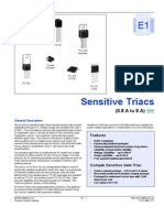 Sensitive Triacs: (0.8 A To 8 A)