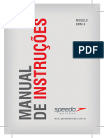 Manuais Speedo Manual HRM-6